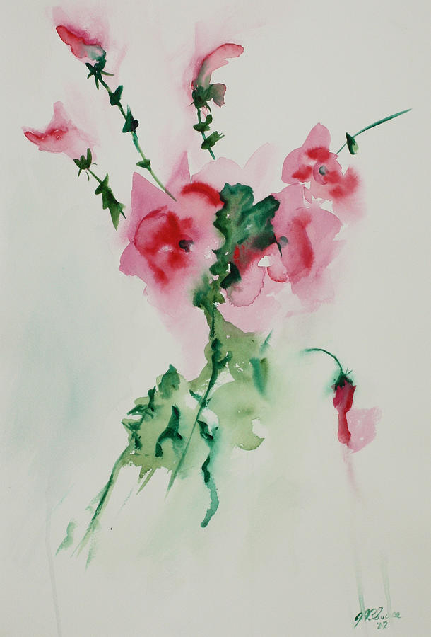 Rose Bouquet Painting by Joyce Ann Burton-Sousa