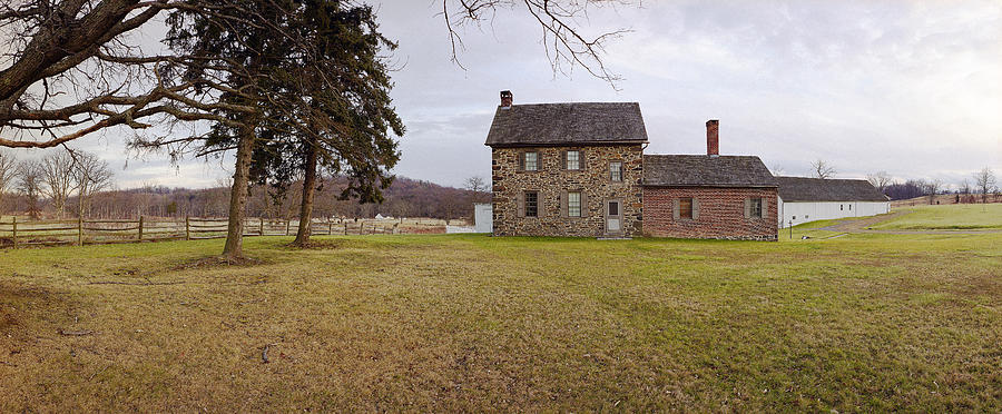 Gettysburg National Park Photograph - Rose Farmhouse by Jan W Faul