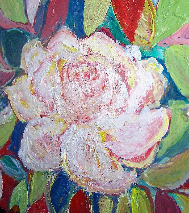 Rose in Bloom Painting by Patricia Clark Taylor - Fine Art America