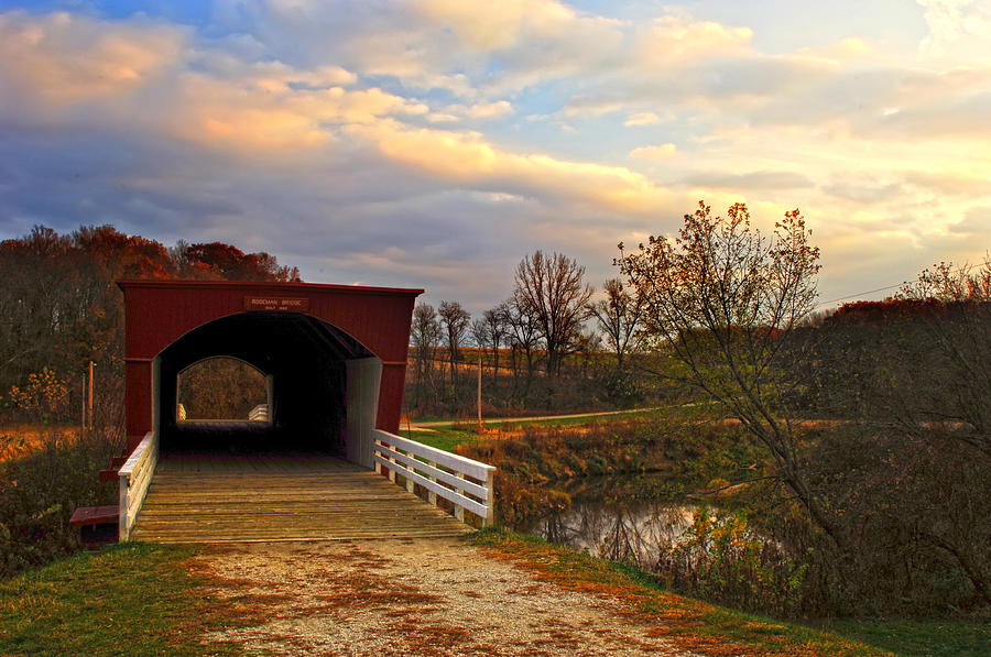 Bridges Of Madison County Photograph - Roseman Bridge by Randall Branham