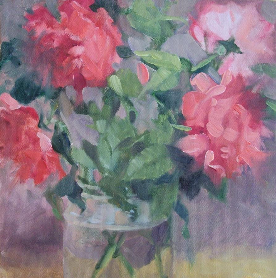 Rose Painting - Roses by Margaret Aycock