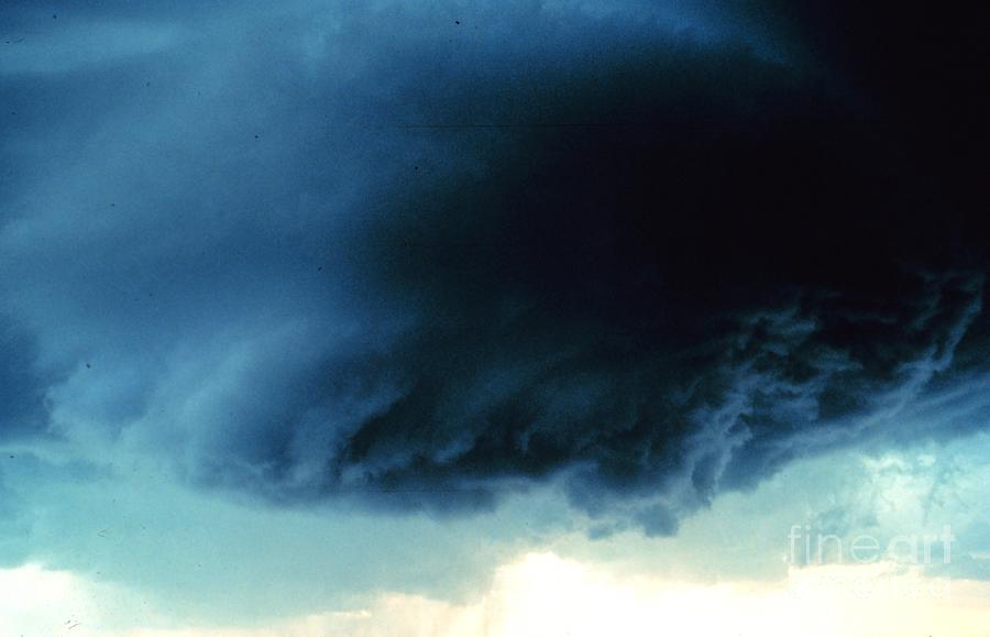 Science Photograph - Rotating Wall Cloud by Science Source