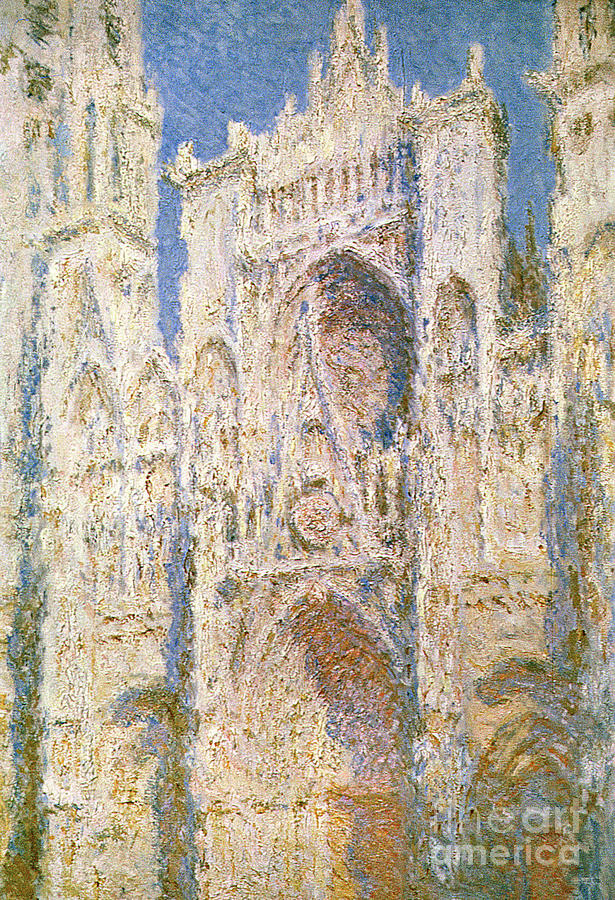 Rouen Cathedral Painting by Claude Monet