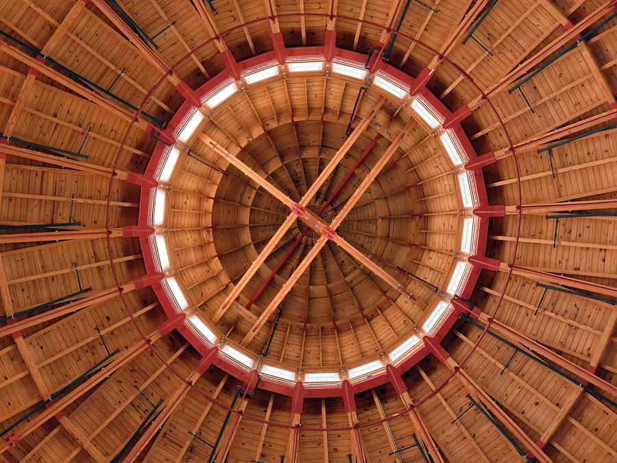 Architecture Photograph - Roundhouse Cupula by Darleen Stry