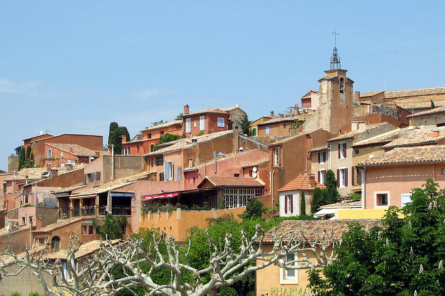 Roussillon in Provence Photograph by Carla Parris