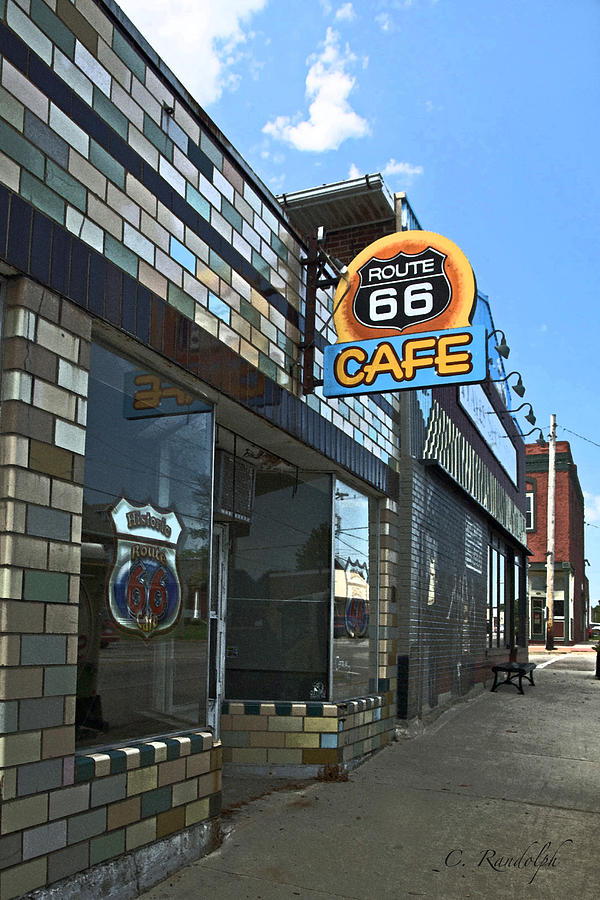 Route 66 Cafe Photograph by Cheri Randolph