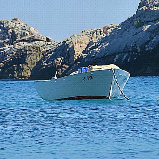 Summer Photograph - Rowboat In Croatia by Emanuele Musumeci