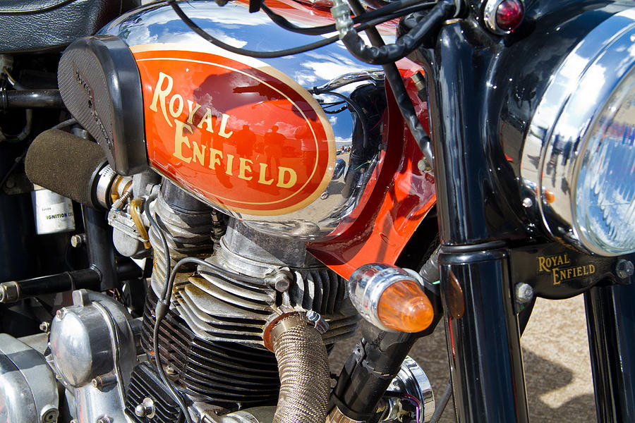 Royal Enfield Bullet 500ES Photograph by Roger Mullenhour