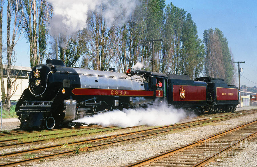 Royal Hudson Locomotive Photograph by Randy Harris