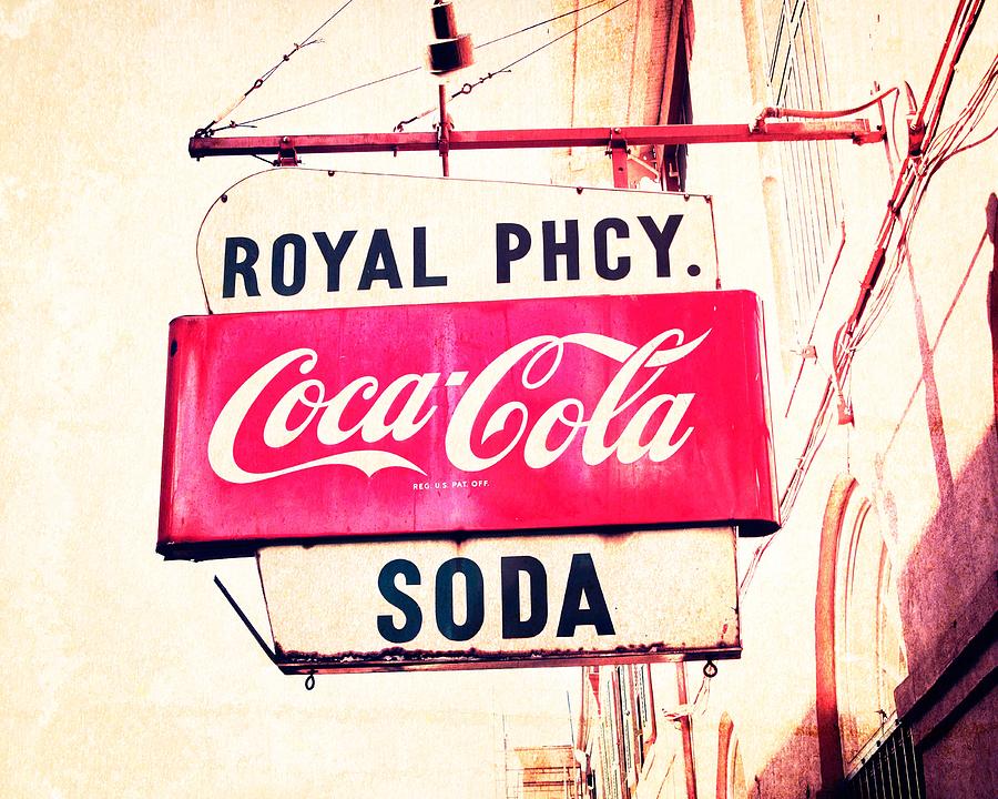 New Orleans Photograph - Royal Pharmacy Soda by Erin Johnson