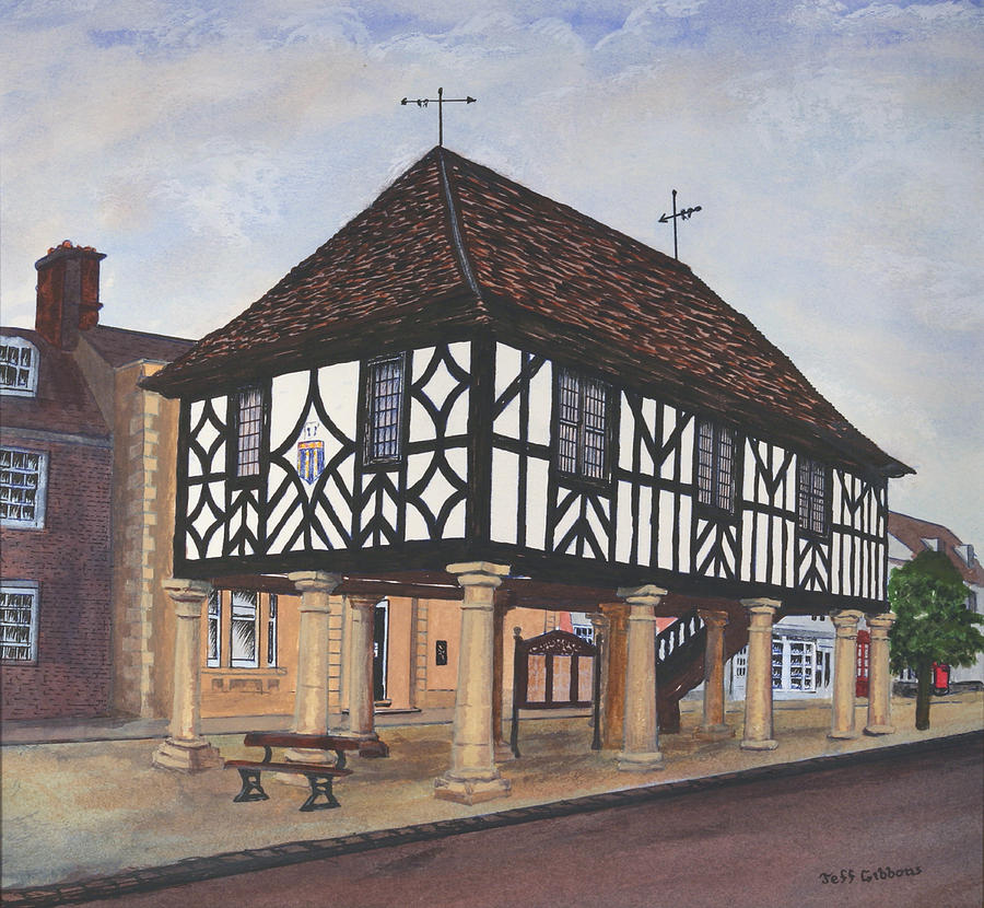 Royal Wootton Bassett Town Hall Drawing by Jeff Gibbons Fine Art America