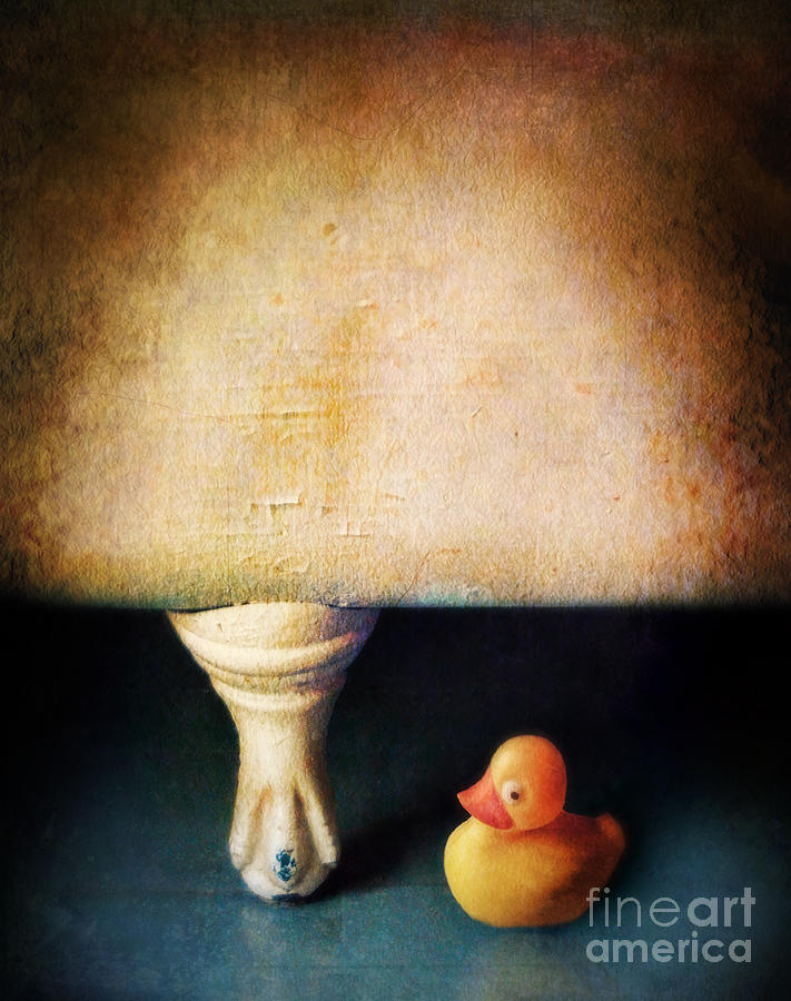 Rubber Ducky and Claw Foot Tub Photograph by Jill Battaglia