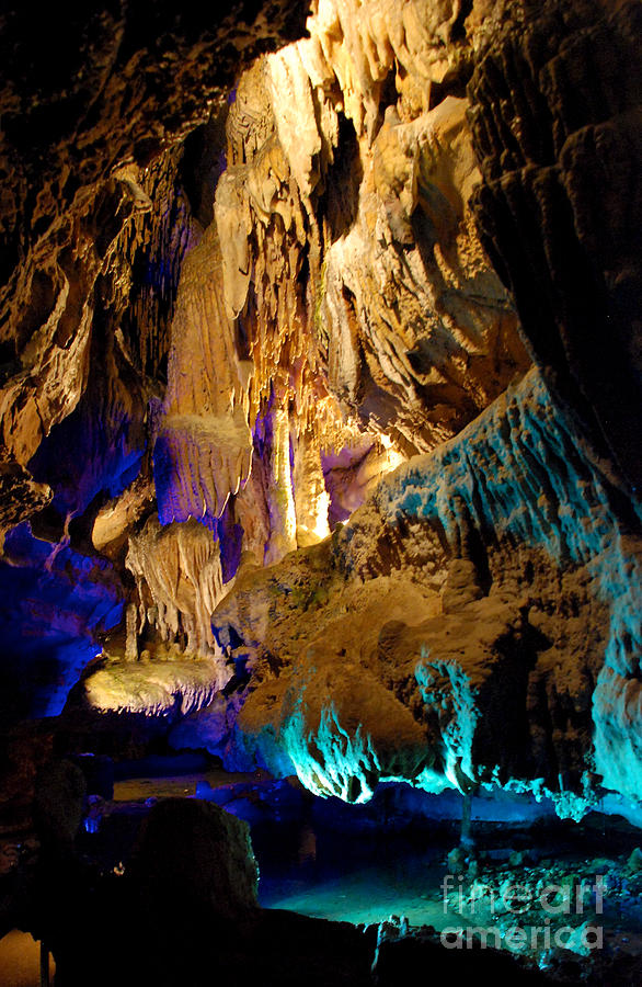 Ruby Falls Cavern 2 Photograph by Mark Dodd