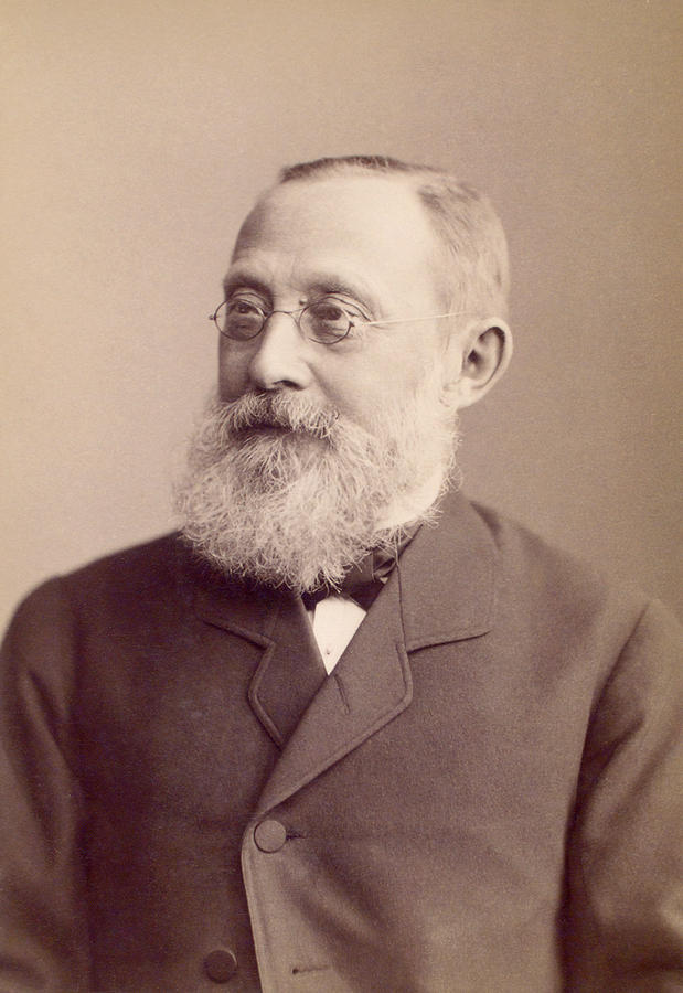 Prehistoric Photograph - Rudolf Virchow, German Pathologist by Humanities And Social Sciences Librarynew York Public Library