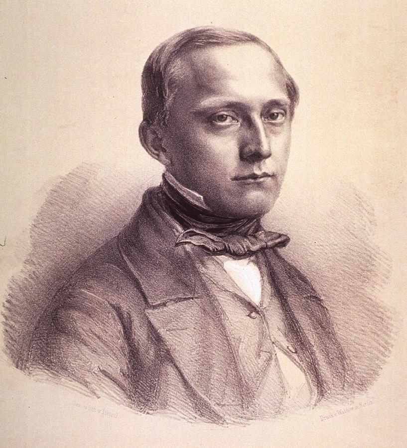 Portrait Photograph - Rudolph Virchow 1821-1902, German by Everett