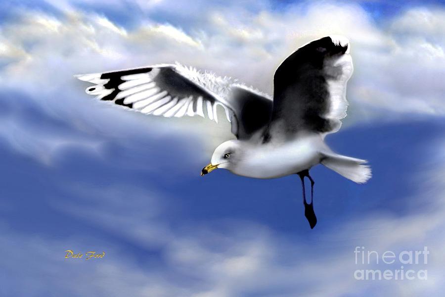 Ruffled Feathers Digital Art by Dale   Ford