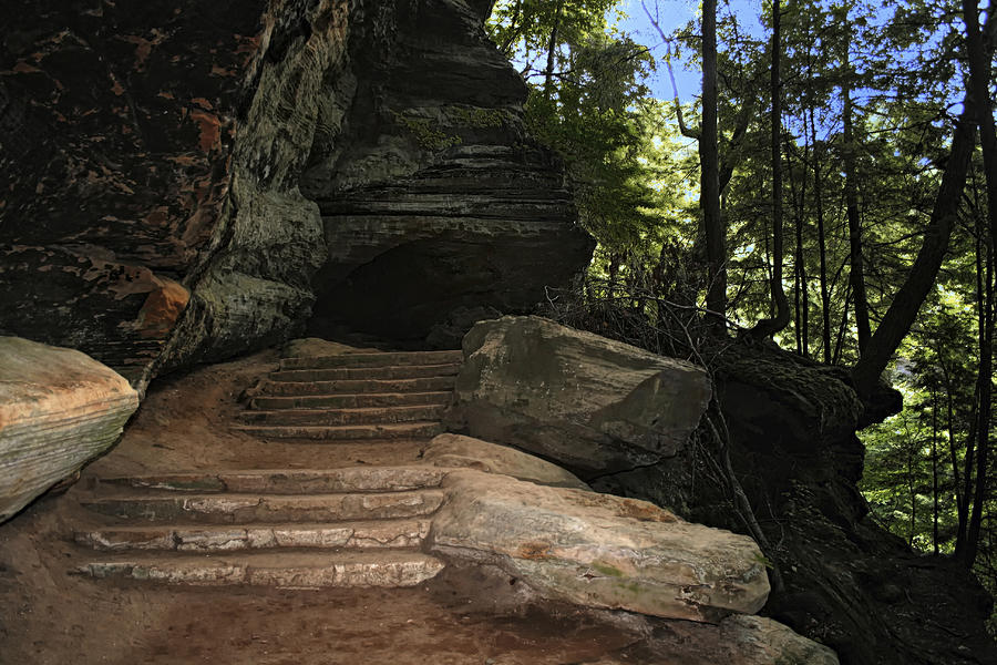 Rugged Steps Photograph by Richard Gregurich