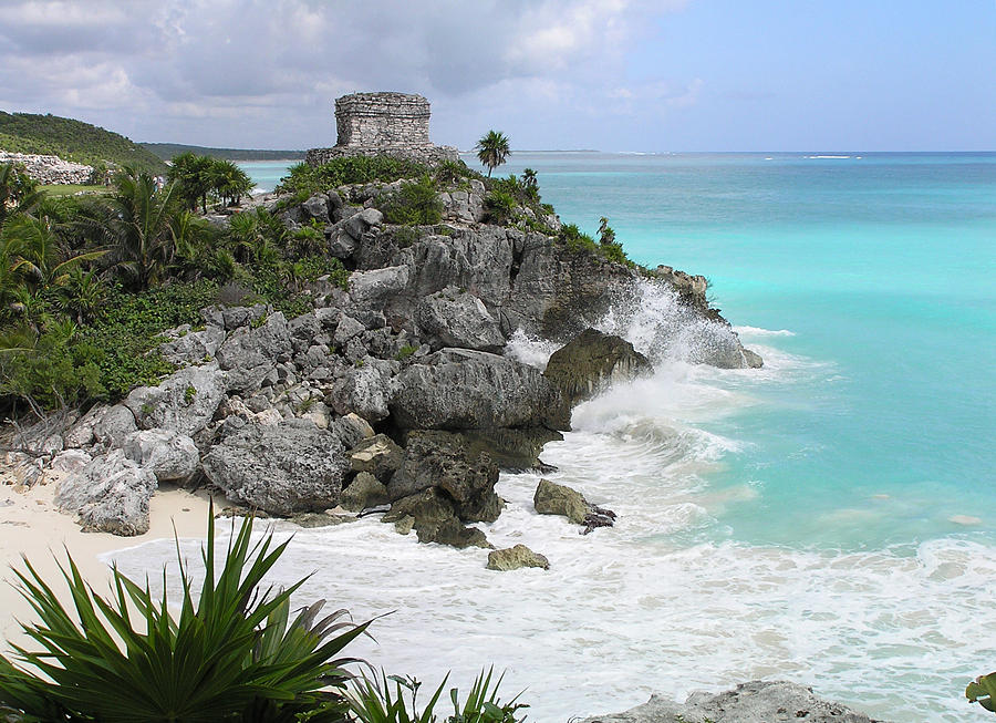 Ruins at Tulum Photograph by Pat Moore