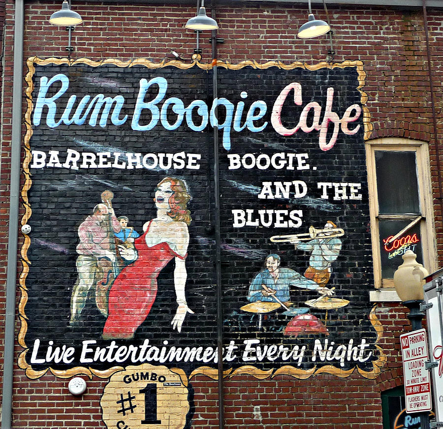 Rum Boogie Cafe Photograph by Jo Sheehan