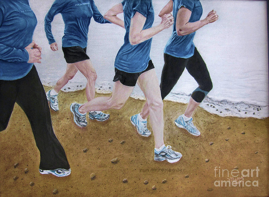 Run To Remember Pastel by Maris Sherwood