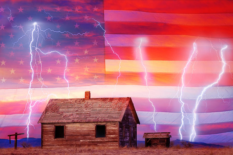 Rural Rustic America Storm Photograph by James BO Insogna