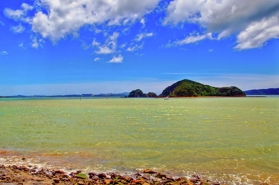 Russell Shore Bay of Islands Photograph by Harry Strharsky