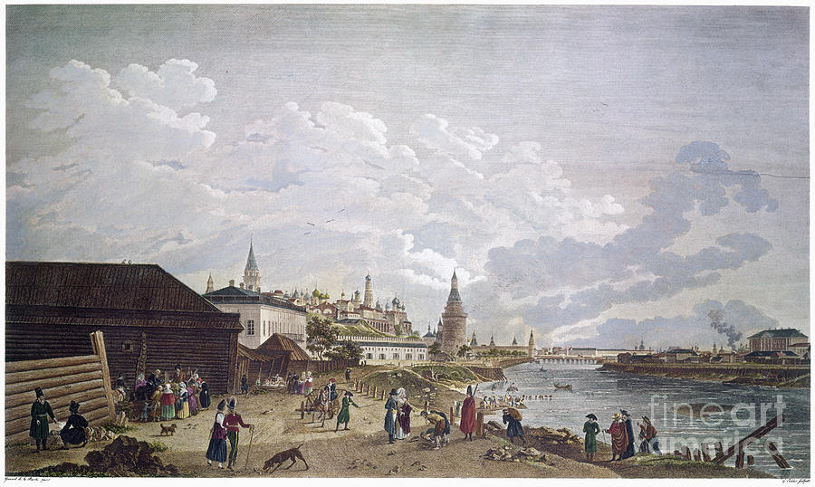 RUSSIA: MOSCOW, c1799 Photograph by Granger