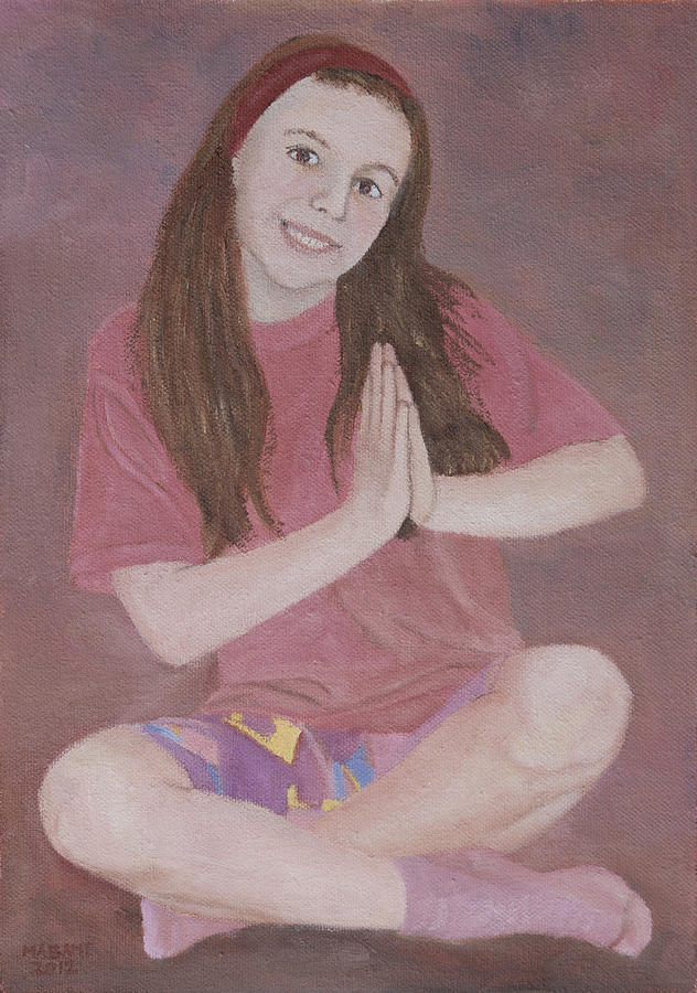 Russian Girl Painting by Masami Iida
