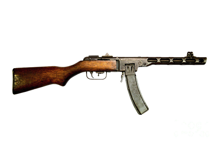 Russian Ppsh 41 Submachine Gun Photograph By Andrew Chittock