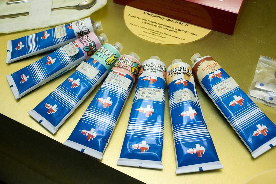 Cheese Photograph - Russian Space Food by Mark Williamson
