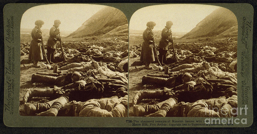 Russians Killed In 1905 Revolutionary Photograph by Photo Researchers