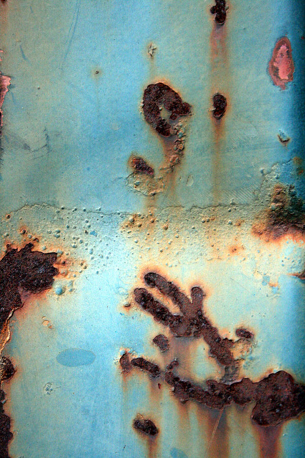 Rust and Paint 2 Photograph by Jennifer Bright Burr
