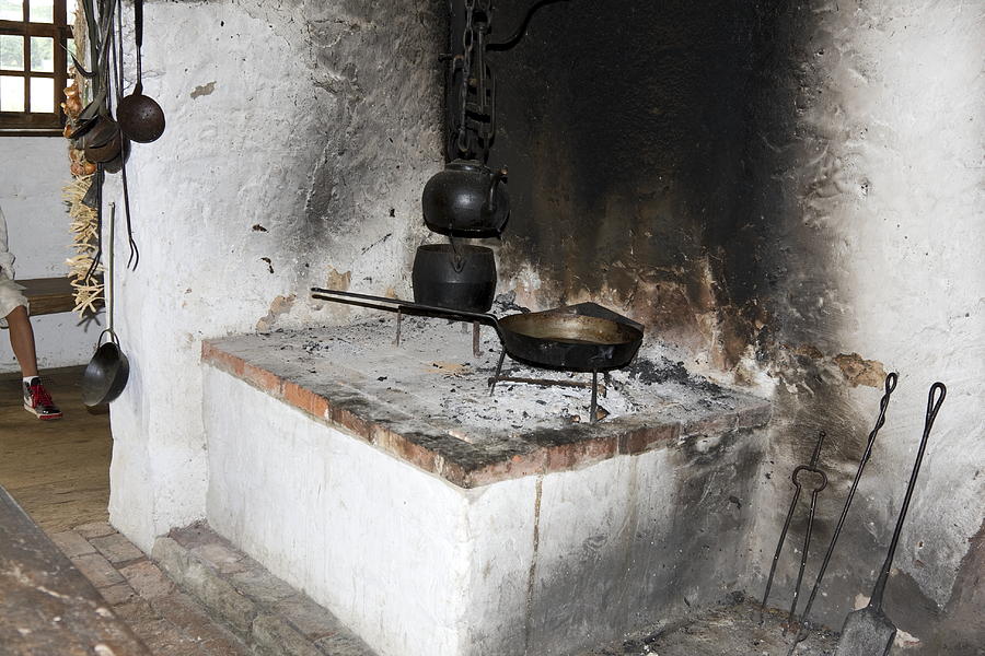 Rustic Cooking Photograph by Sally Weigand