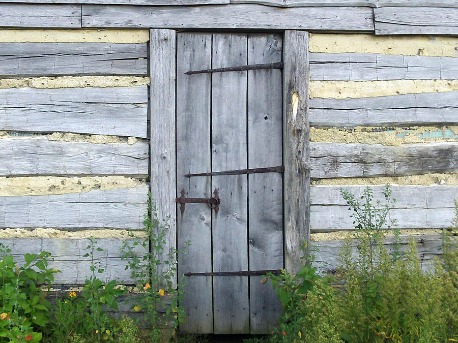 Rustic Door Photograph by Lora Mercado