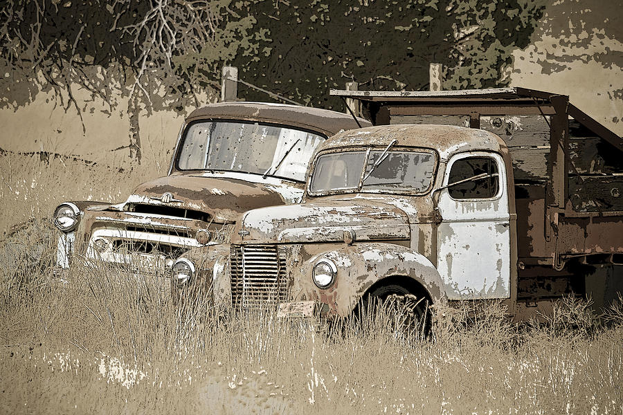 Rustic Trucks Photograph by Athena Mckinzie