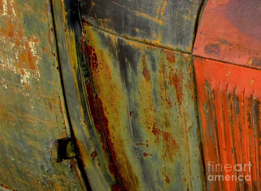 Rusty Truck Photograph - Rusty Abstract by Marilyn Smith