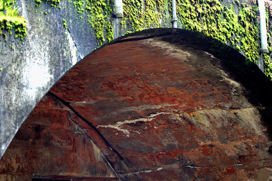 Rusty Arch Wall Photograph by Marie Jamieson