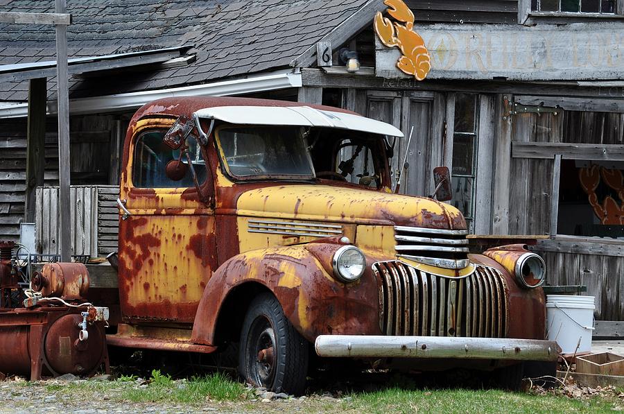 Rusty Chevrolet Photograph by Kristi Harkins - Fine Art America