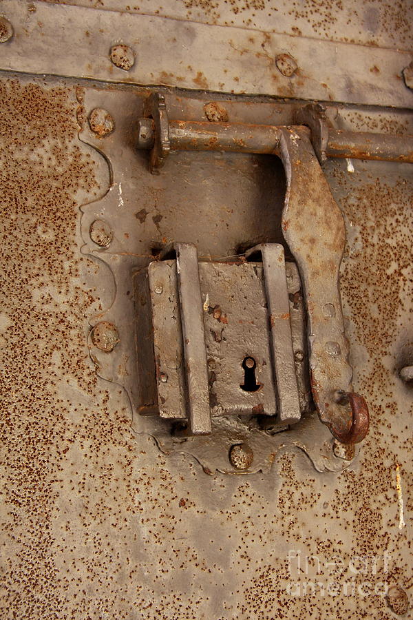 Rusty Lock Photograph by Christiane Schulze Art And Photography
