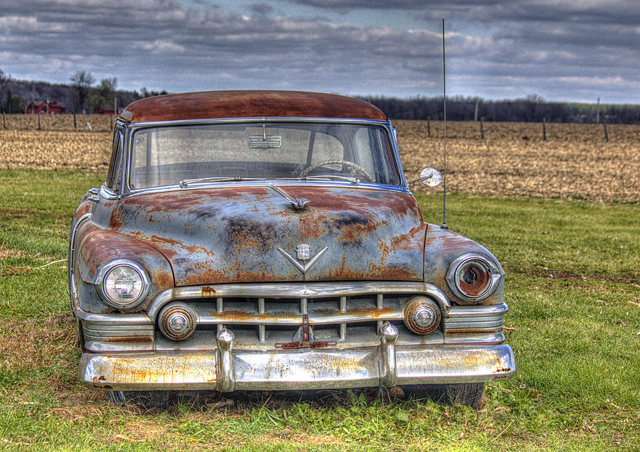 Rusty Old Cadillac - TORCWORI Photograph by Peter Ciro