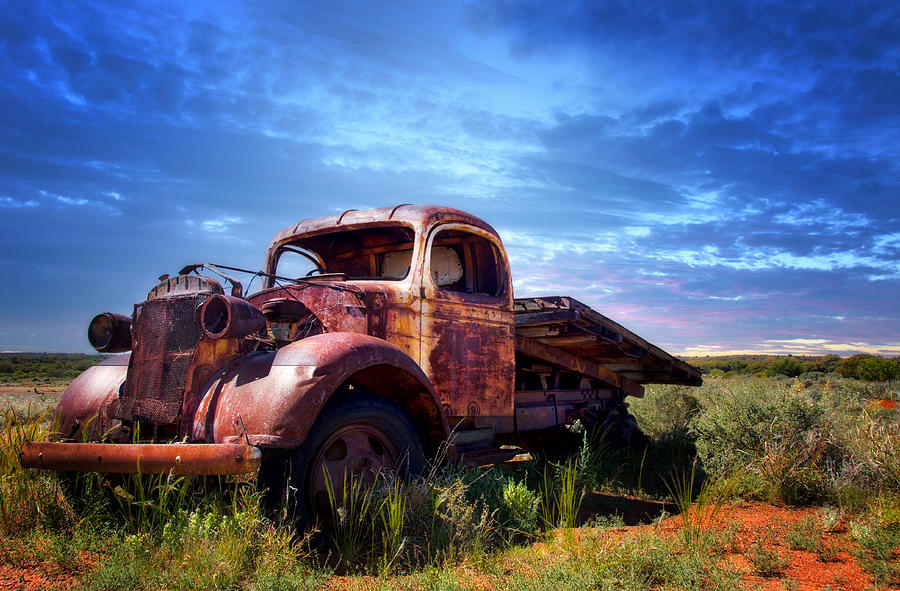 Rusty Old Pick Up Truck Photograph By Imagevixen Photography