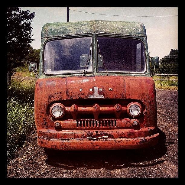 Vintage Photograph - #rusty #rusted #old #vintage #ford by T C