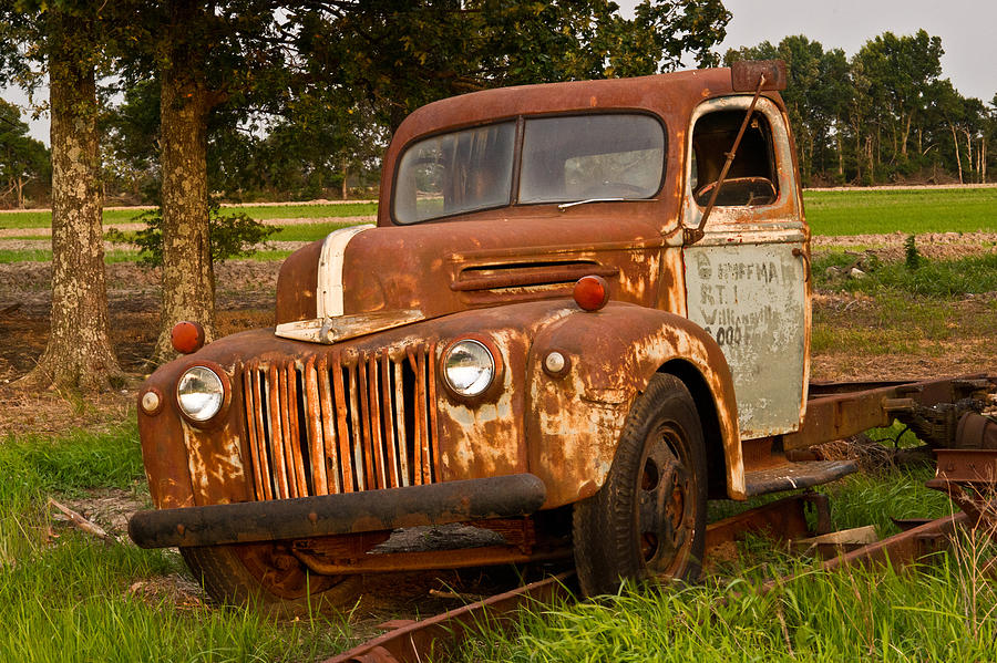 Truck Photograph - Rusty Truck 9 by Douglas Barnett