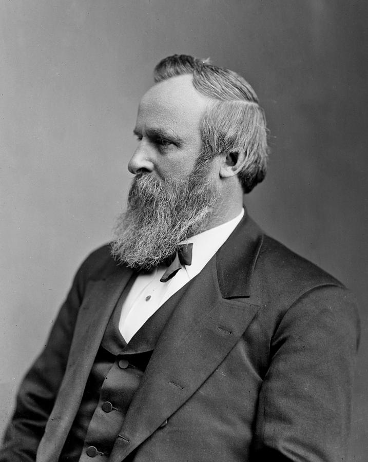 Rutherford B Hayes - President of the United States Photograph by International  Images