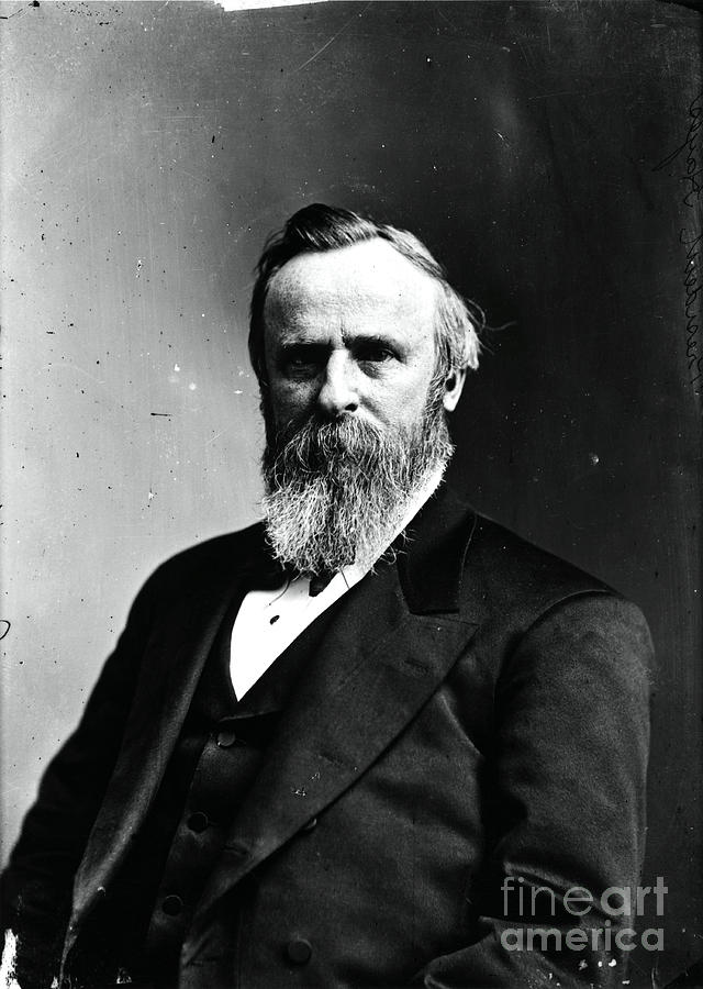 Rutherford B. Hayes, 19th American Photograph by Photo Researchers