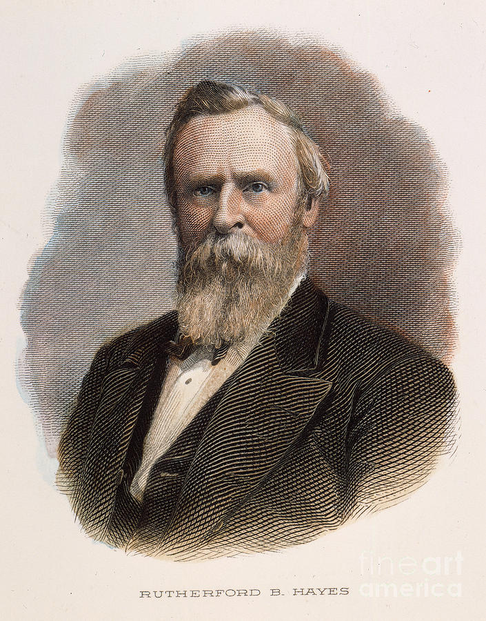 Rutherford B. Hayes Photograph By Granger