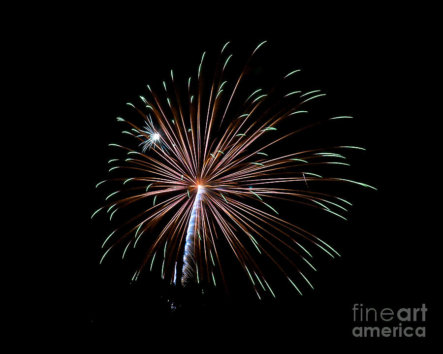 RVR Fireworks 127 Photograph by Mark Dodd