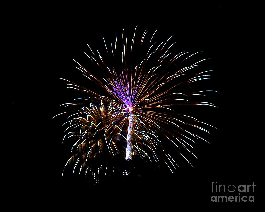 RVR Fireworks 131 Photograph by Mark Dodd