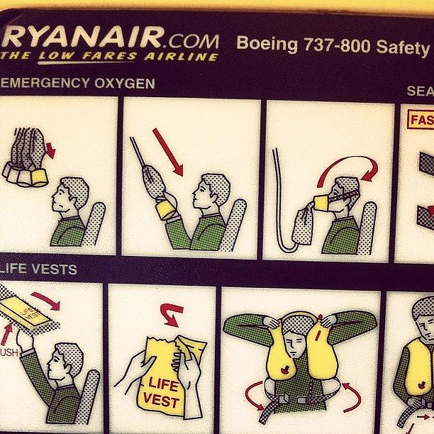 Comics Photograph - #ryanair #comics #flights #planes by Rich Butler