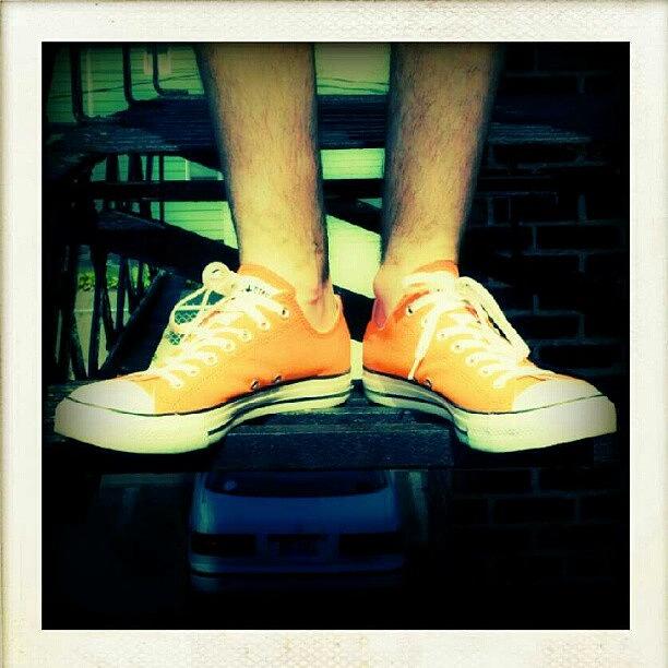 Cleveland Photograph - Ryans Chucks #converse #shoes by Natalia D